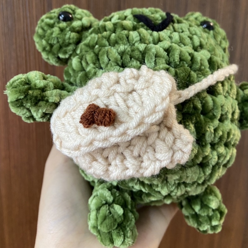 Ếch Con Đeo Túi Crochet Handmade 🐸💚