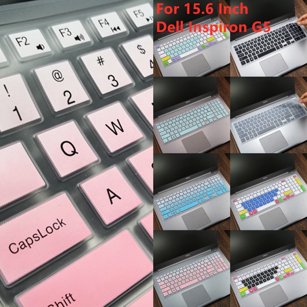 Miếng dán bảo vệ bàn phím máy tính Dell Inspiron G5 Master G3 3579 G7 7588 15.6 Inch bằng silicon mềm siêu mỏng