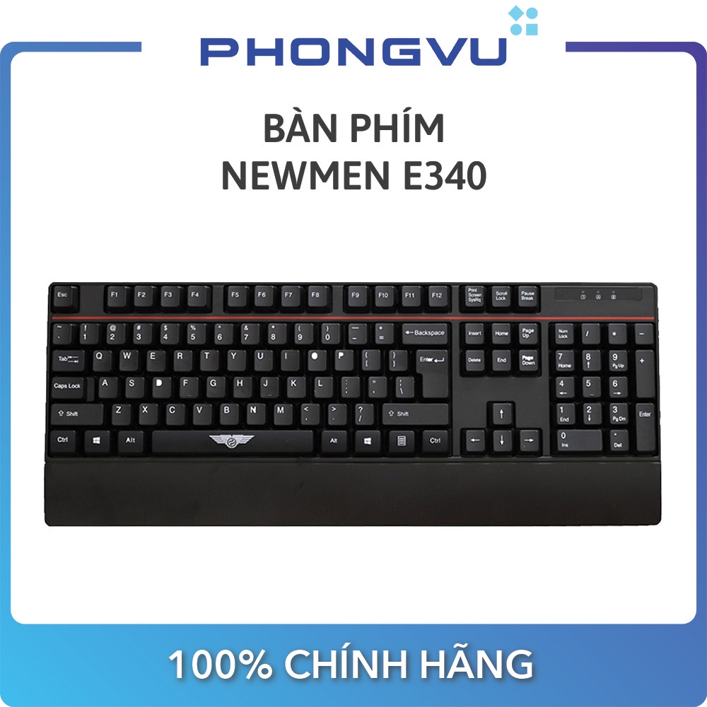 Bàn phím Newmen E340 đen - Bảo hành 24 tháng