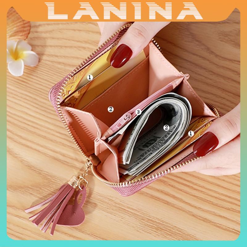 Ví nữ hoa cúc cầm tay mini ngắn cute nhỏ gọn bỏ túi thời trang giá rẻ NG13 | BigBuy360 - bigbuy360.vn