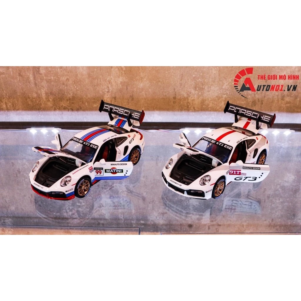 MÔ HÌNH XE PORSCHE 911 GT3 RSR 1:32 MINIAUTO 7989