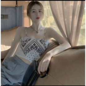 Áo Yếm đi biển họa tiết thổ cẩm - Chất đẹp