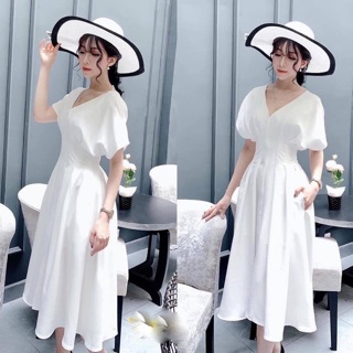 Đầm trắng ..