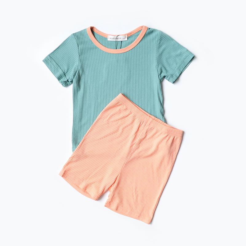 [MINKYMOM 2022] BỘ ĐỒ CỘC TAY CẠP CHUN THUN TĂM LẠNH MINKY MOM QUẢNG CHÂU CHO BÉ