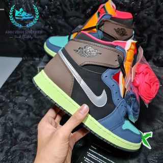 Giày Jordan 1 Cổ Cao Tokyo Bio Hack Nam Nữ