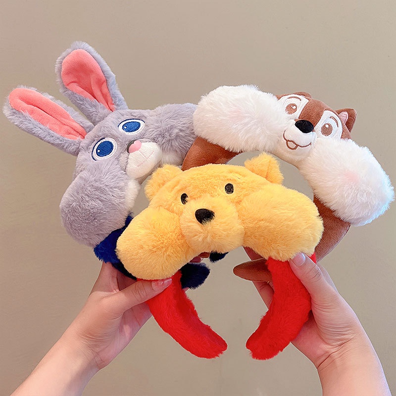 Băng Đô Cài Tóc Phong Cách Hoạt Hình Toy Story / Dâu / Gấu Ôm / Heo /