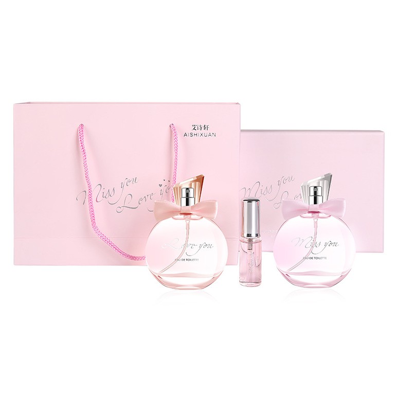 Bộ quà tặng nước hoa nữ tặng kèm túi đựng quà như hình | BigBuy360 - bigbuy360.vn