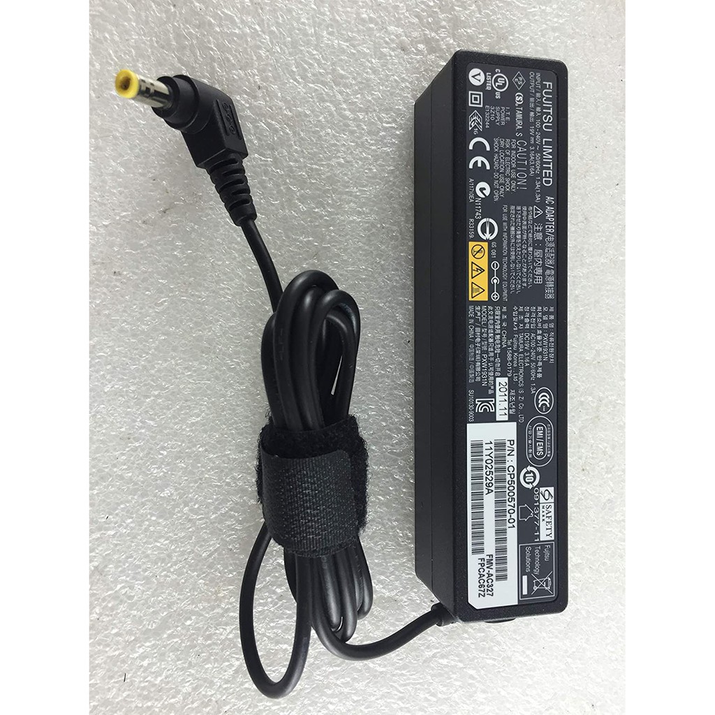 Sạc máy tính Fujitsu 19V 3.16A zin theo máy