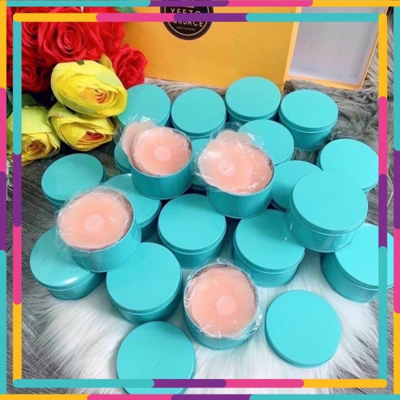 Hộp 5 đôi dán ngực, dán nhũ hoa silicon