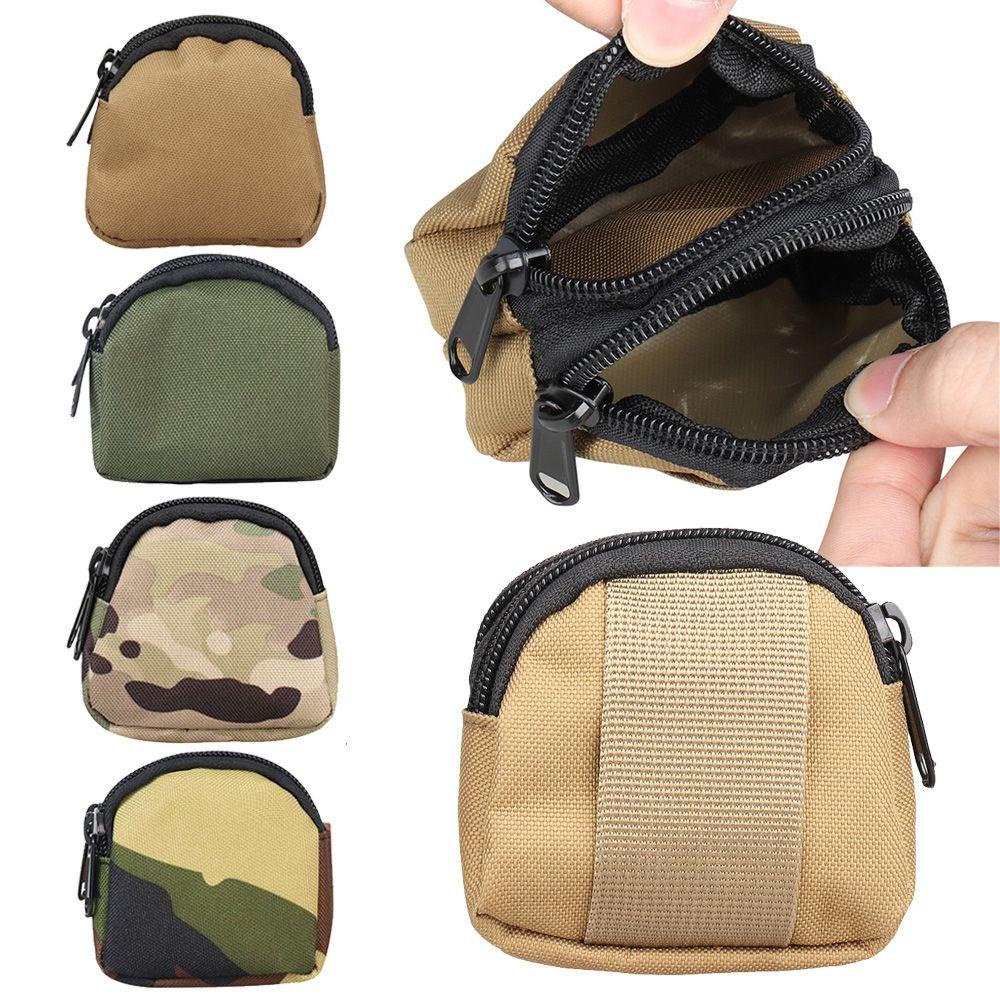 Túi Đựng Ví EDC Đa Năng Có Khóa Kéo Đeo Hông Tiện Lợi