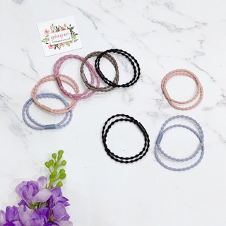 Buộc tóc 2 sợi sóng