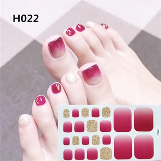 MIẾNG STICKER DÁN MÓNG CHÂN XINH NHIỀU MẪU
