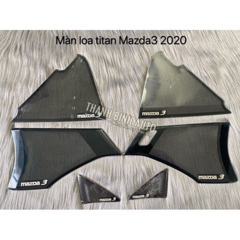 Ốp Tapli cánh cửa xe Mazda 3 2020, chất liệu Titan Cao Cấp