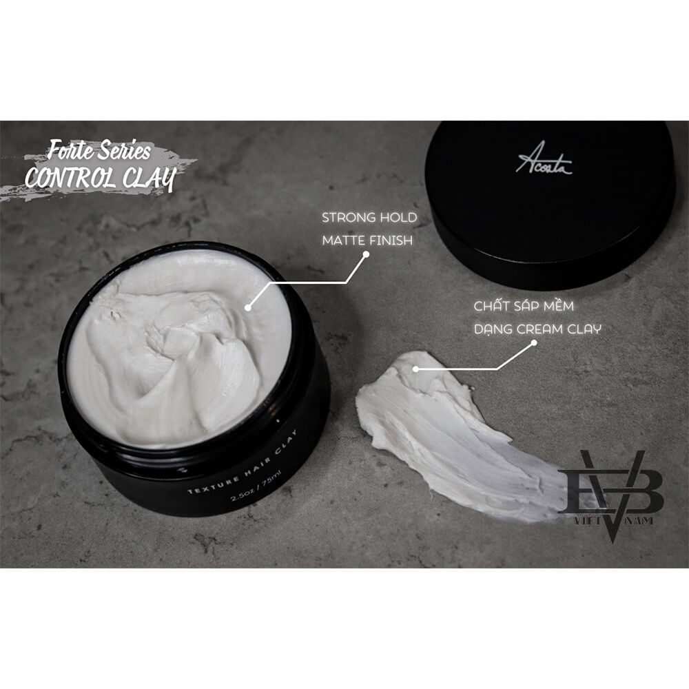Sáp vuốt tóc Forte Series Control Clay 75ml cao cấp 100% USA