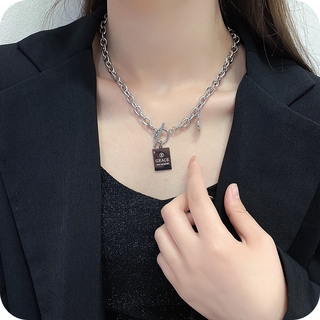 Dây Chuyền Choker Màu Bạc Kiểu Hàn Quốc Xinh Xắn Cho Nữ