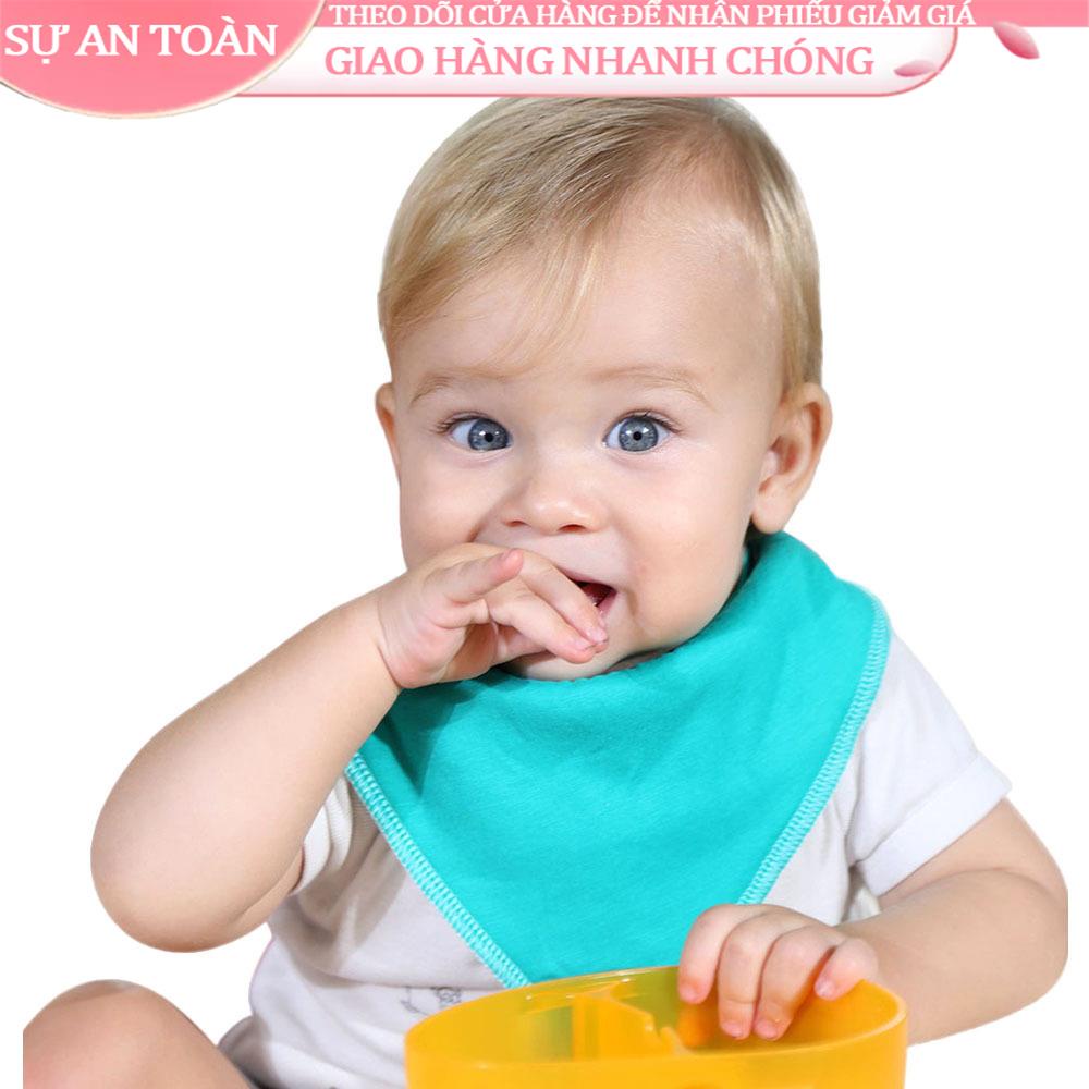 ✹Đồ dùng cho trẻ sơ sinh Khăn con bú bông thấm nước bọt Yếm hữu cơ Amazon Baby Triangle