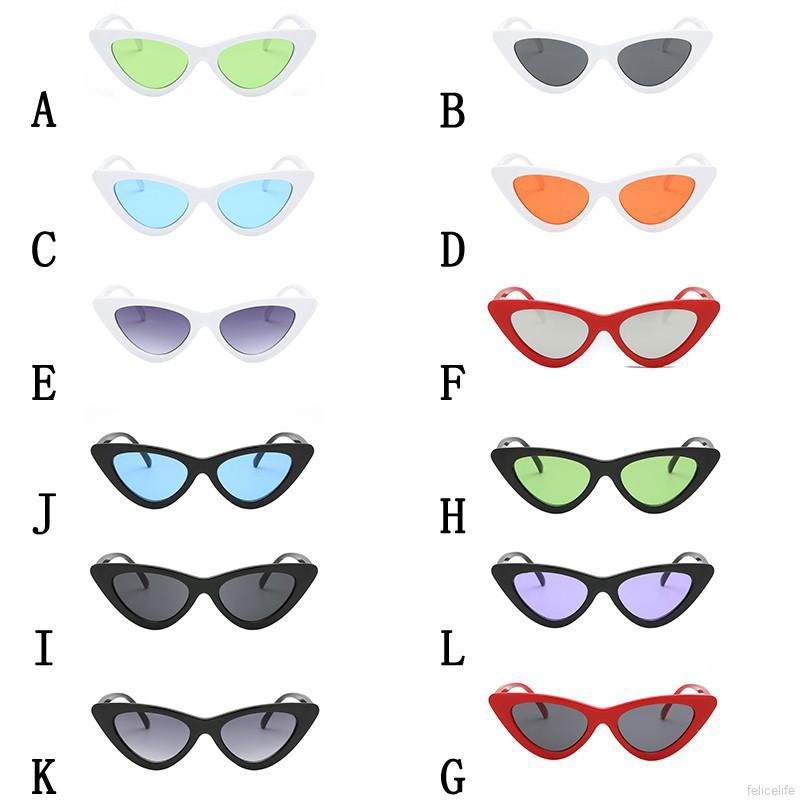 Kính mát tròng mắt mèo thời trang chống UV 400