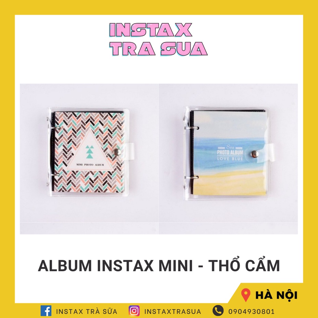 ALBUM INSTAX MINI (100 ảnh) - BÌA CÒNG