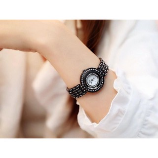 Đồng hồ nữ BS dây đính đá