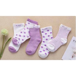 Combo 5 đôi tất cho bé 1 đến 6 tuổi <3