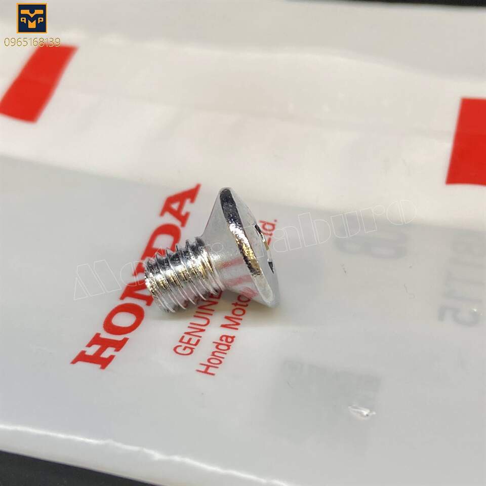 Vít 6 li dài 10mm, xi bóng