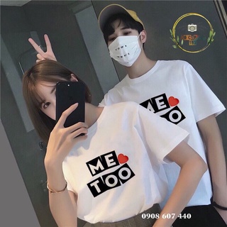 Áo thun cổ tròn unisex Me Too ❤️