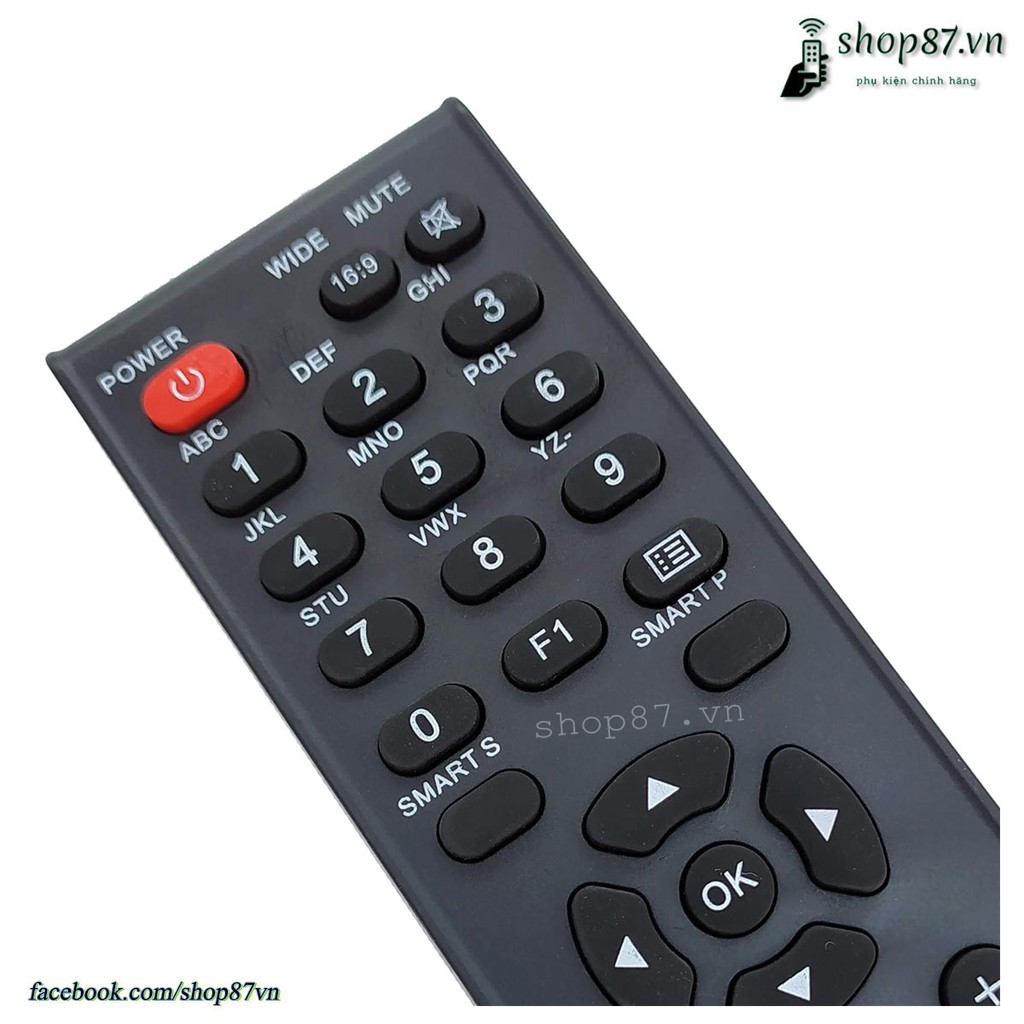 Điều khiển tv Asanzo mẫu 6 - Remote tv Asanzo