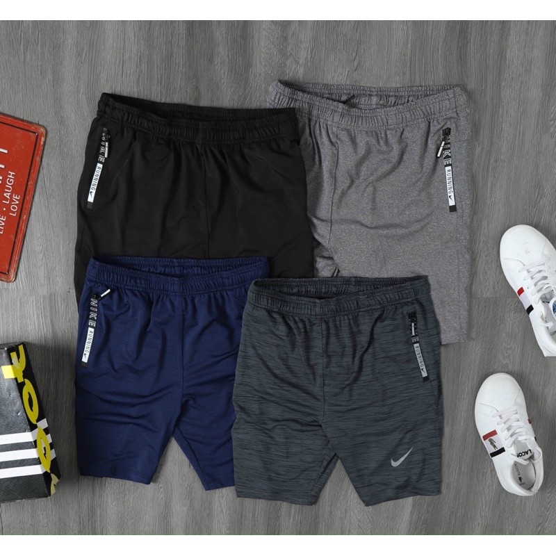 Quần đùi thể thao nam thun lạnh dày dặn bao mát