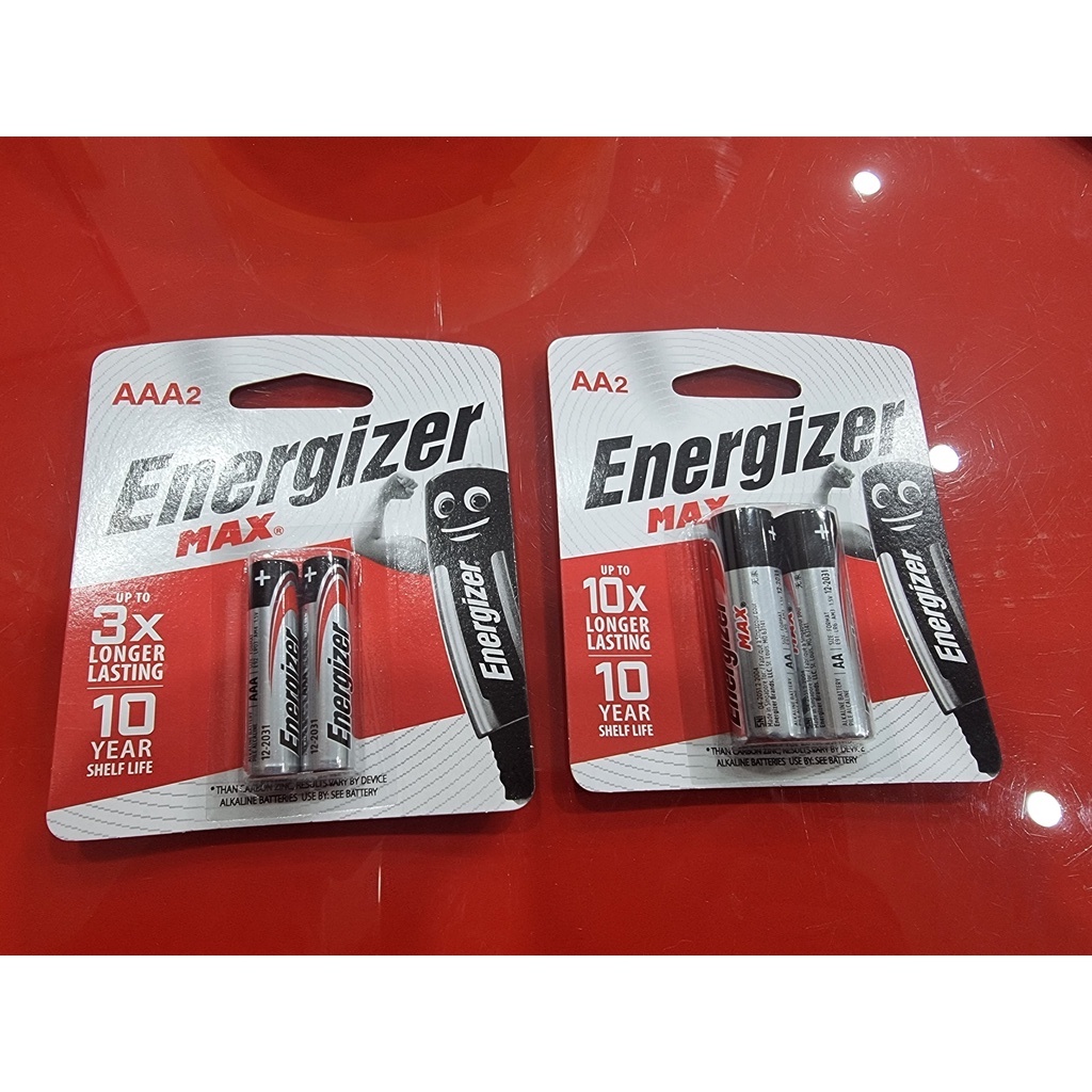 Pin  AA và AAA Energizer Max Power Seal 1.5V (1 Vỉ 2 Viên)