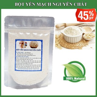 Bột yến mạch hữu cơ nguyên chất 100g dưỡng da, làm bánh