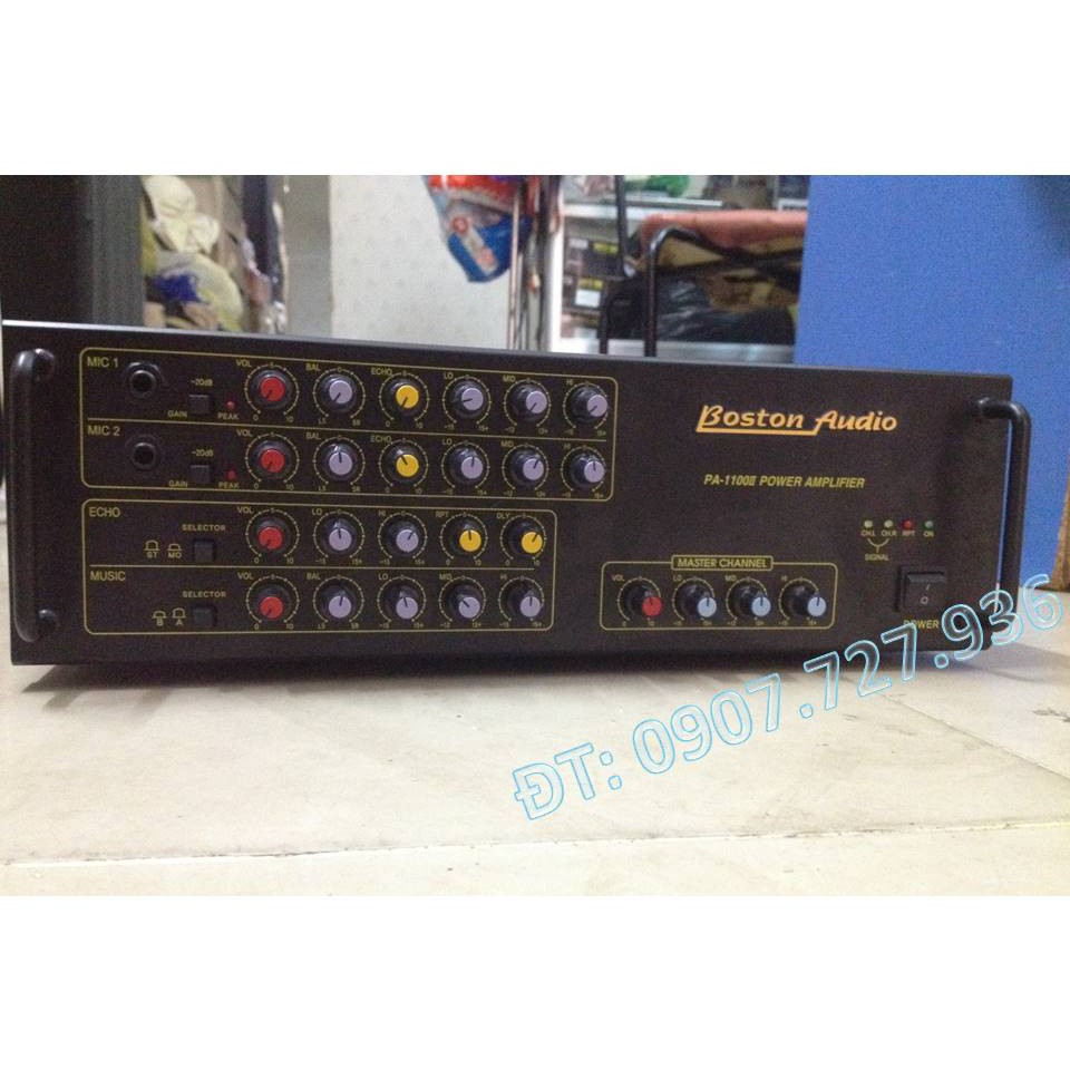 Amply Boston-Audio 1100, nghe nhạc, hát karaoke,