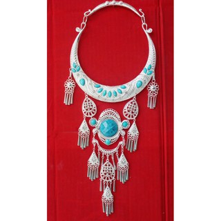 Kiềng cổ mạ bạc