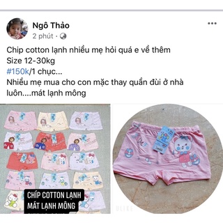  quần chíp cho bé gái