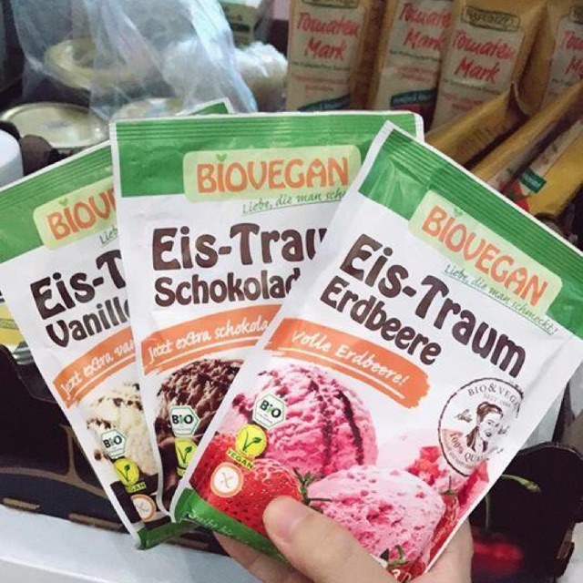 Bột làm kem Bio vegan