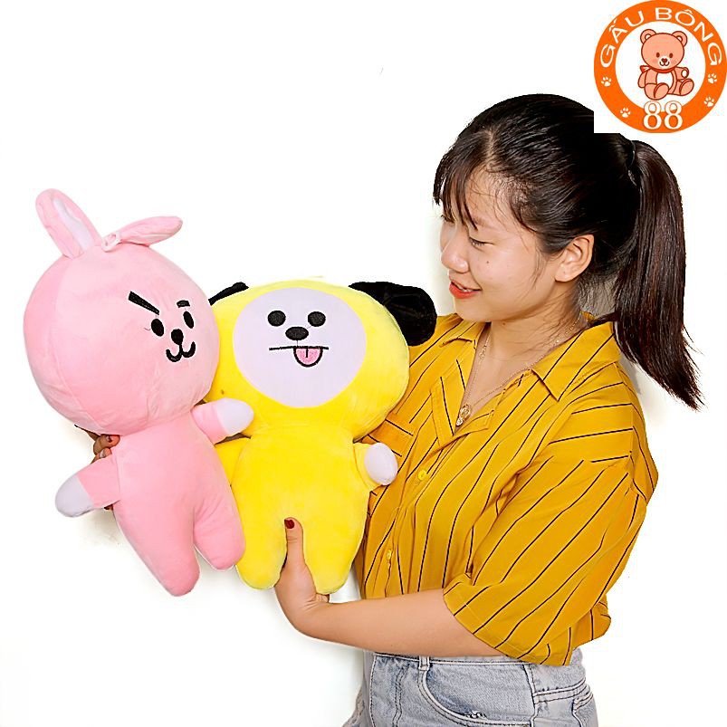 Sỉ Lẻ  - Gấu bông bts ,cooky (hồng) size lớn 45cm