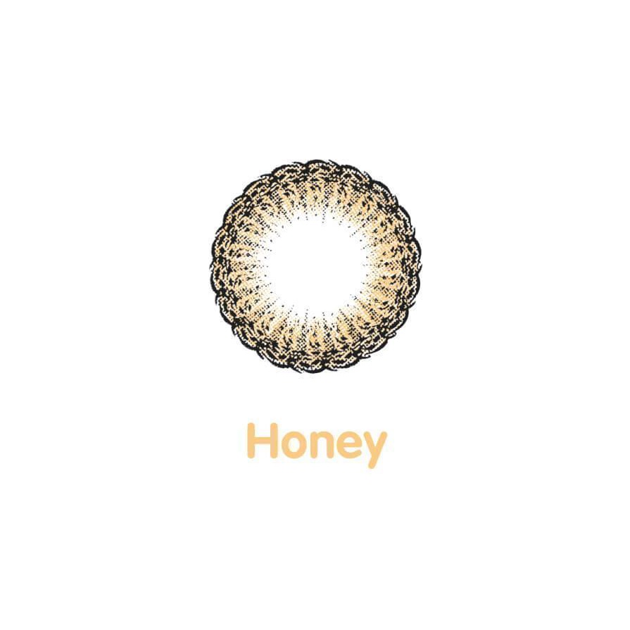 Kính áp trọng dùng 1 ngày Maxim Colors 1 Day màu Honey Hàn Quốc có độ ( 0.00 - 9.00)