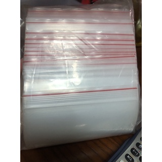 100g Túi zip chỉ đỏ nhiều size