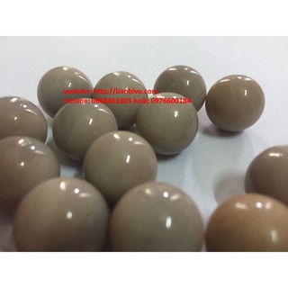 Bi ve - bộ viên bi trắng đục vàng cam bộ 20 viên