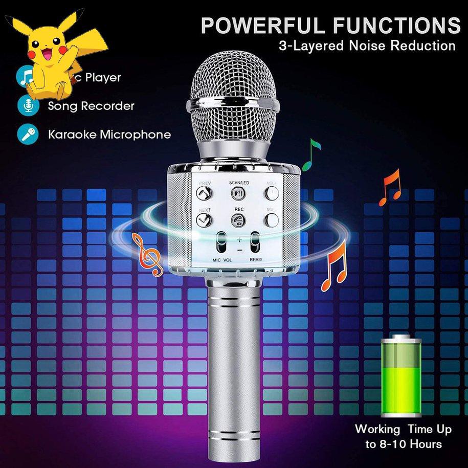 ✨ Micro Bluetooth Không Dây Hát Karaoke