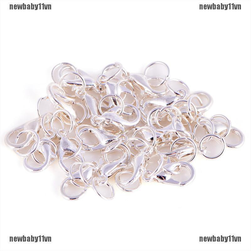 Set 20 Móc Kẹp Tôm Hùm Bằng Hợp Kim Làm Trang Sức Thủ Công