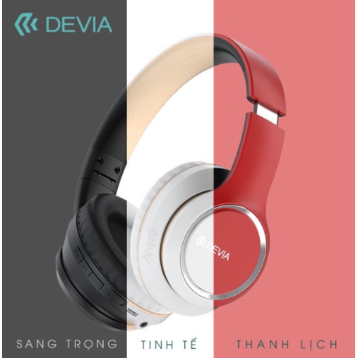 Tai nghe chụp tai không dây Devia Kintone Series Bluetooth 5.0  - Hàng chính hãng