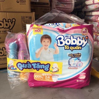 [LỰA CHỌN QUÀ] Tã Quần Bobby XXXL24 MIẾNG
