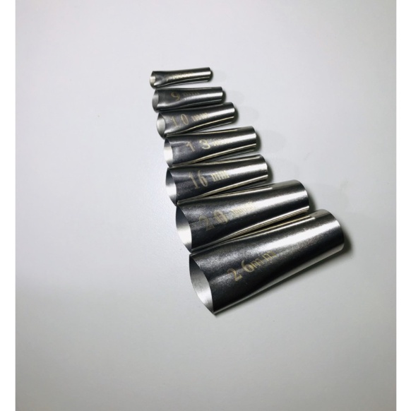 Bộ đầu vòi đi keo inox 10 chi tiết -𝐅𝐑𝐄𝐄 𝐒𝐇𝐈𝐏- Bộ vòi đi keo inox chống mài mòn, Dùng cho bắn keo Silicone, keo Xúc Xích