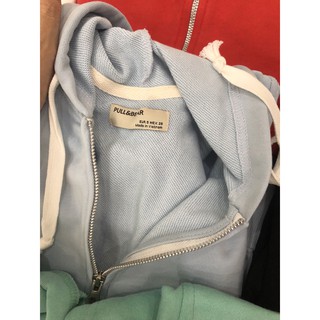 Áo khoác Pull & Bear nỉ da cá