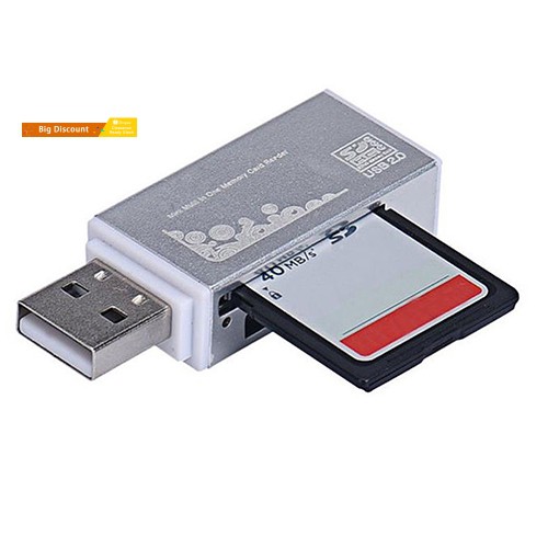 Đầu Đọc Thẻ Nhớ Micro Sd Sdhc Tf M2 Mmc Ms Ms Pro Cổng Usb 2.0