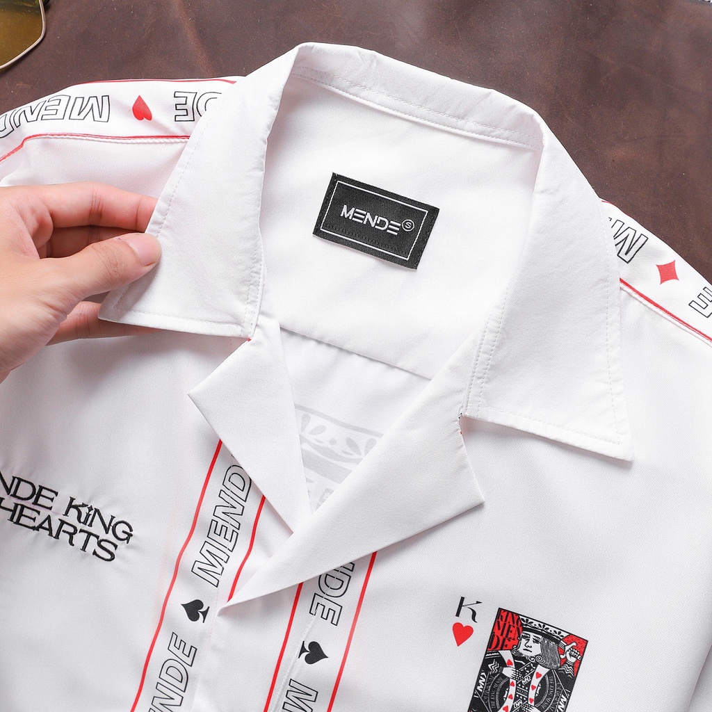 MENDE - The King Shirt - Áo sơ mi nam tay ngắn