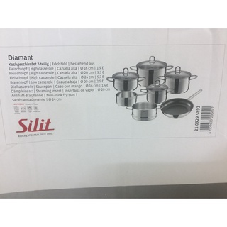 Bộ nồi #Silit #Diamant 7 món