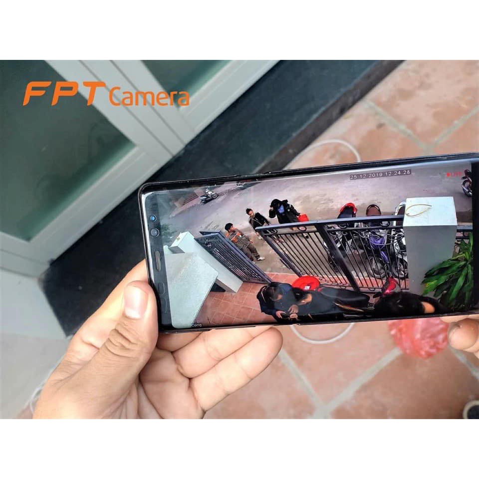 Camera ngoài trời, camera trong nhà FPT |FREE 7 THÁNG THUÊ BAO| - Full HD - Cảm biến hình ảnh 1/2.8″ Sony IMX307- 1080p