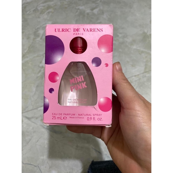 Nước hoa nữ Mini Pink hương hoa cỏ