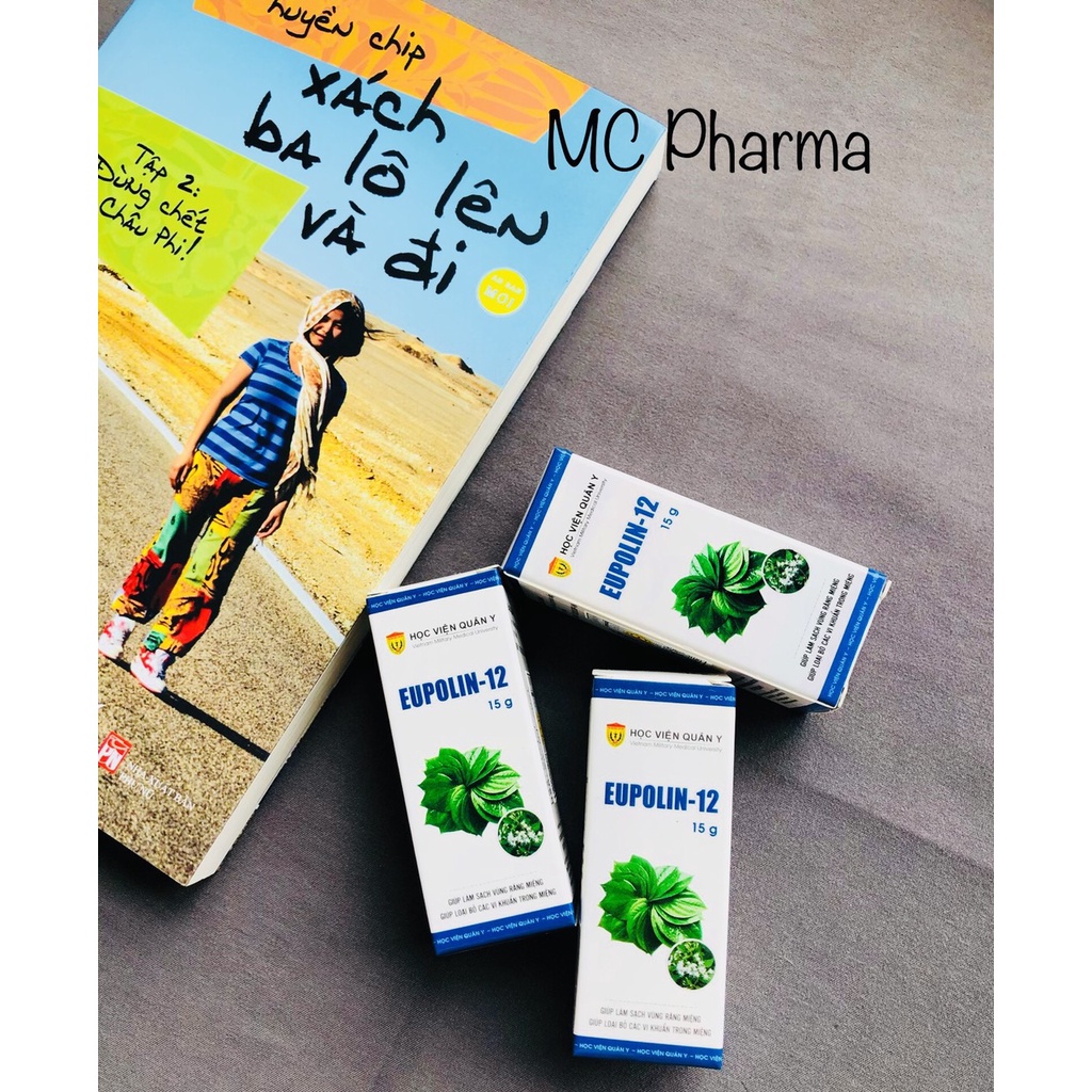 Eupolin-12 Học viện quân y hộp 15g